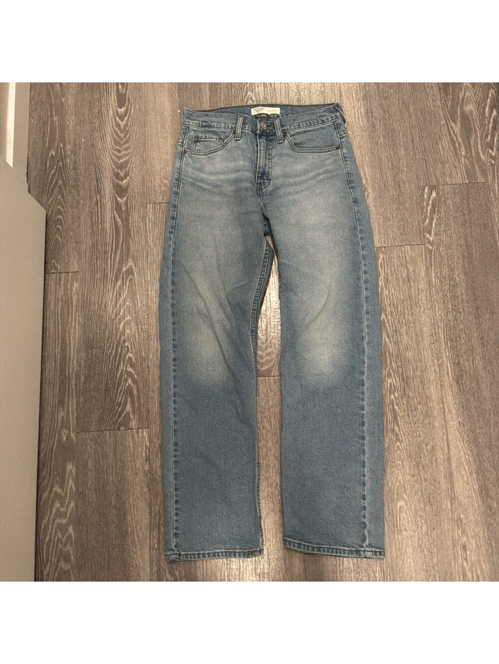 Levis 505 Jeans Mens 34x32 Medium Wash Straight Leg Denim